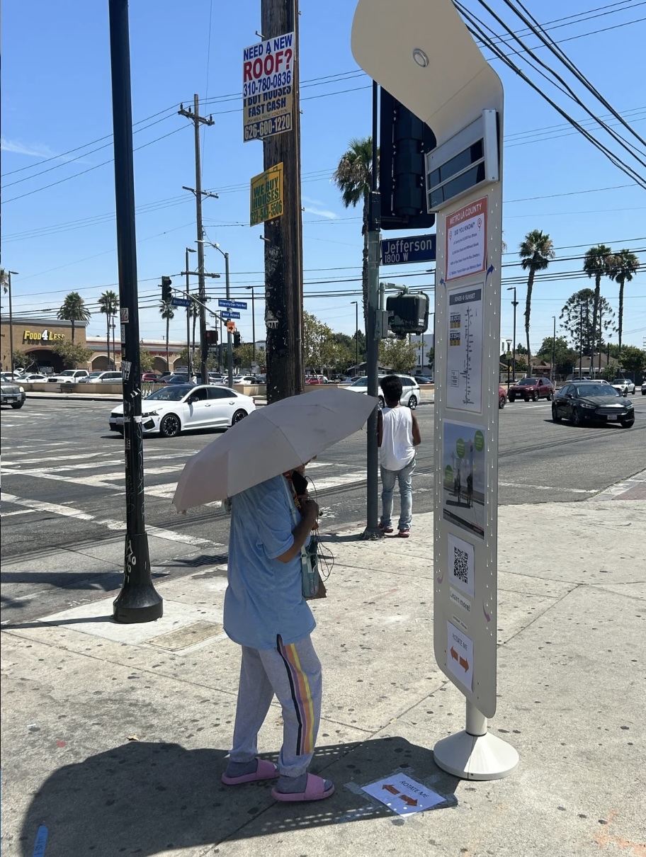 Umbrella and ShadeBlade in Southern California